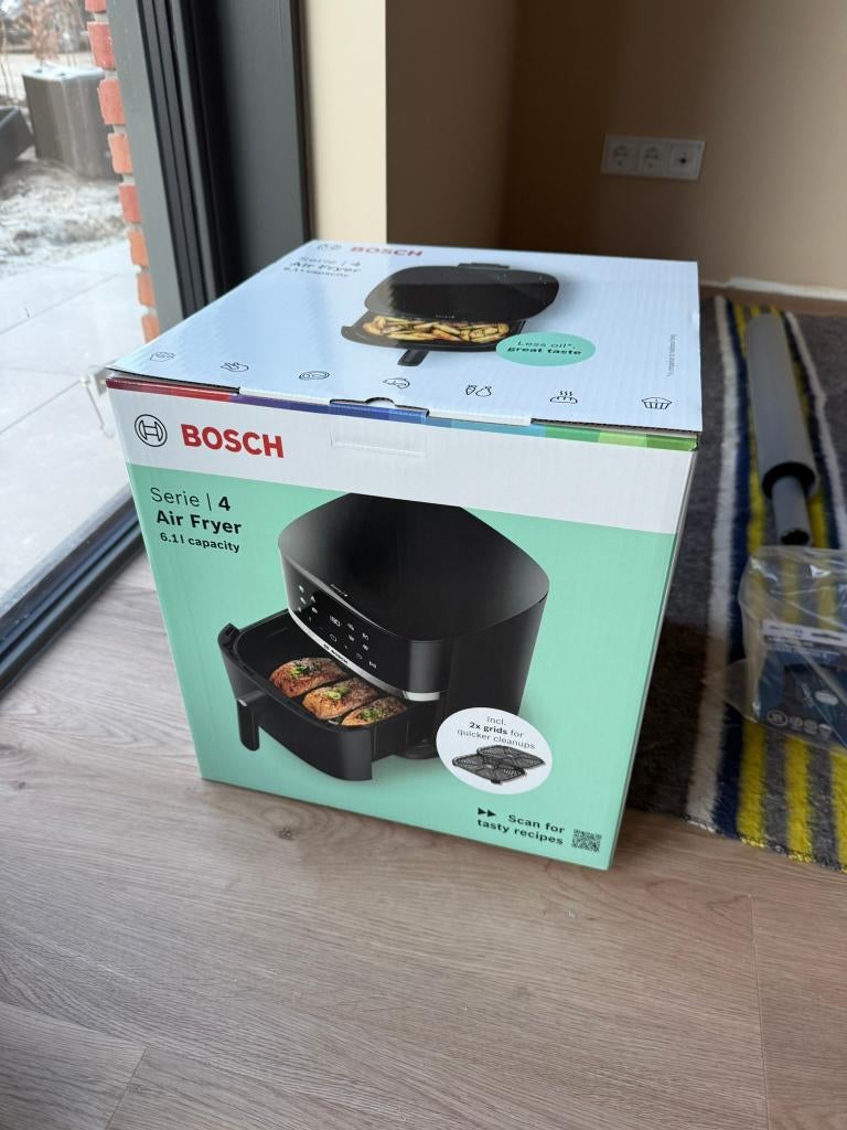 Bosch Serie 4 Air Fryer, Ophalen of Verzenden, Nieuw, Airfryer XL