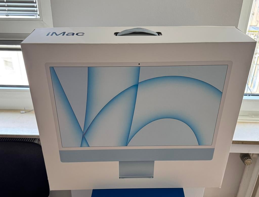 Apple iMac (2022) - M1 - 8 GB geheugen - 256 GB Harddisk, Computers en Software, Apple Desktops, 256 GB, 24", 8 GB, IMac