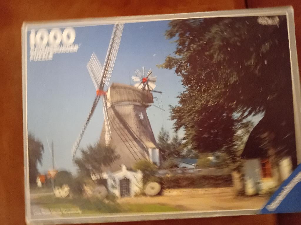 PUZZEL RAVENSBURGER MOLEN €2, Ophalen of Verzenden, 500 t/m 1500 stukjes, Gebruikt, Legpuzzel