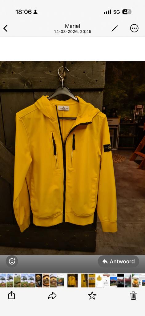 Stone Island jas junior origineel, Kinderen en Baby's, Ophalen of Verzenden, Zo goed als nieuw, Jongen, Jas