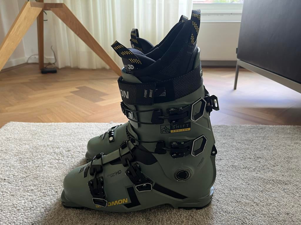 Salomon Shift Pro 100 skischoenen maat 28, 160 tot 180 cm, Gebruikt, Schoenen, Skiën