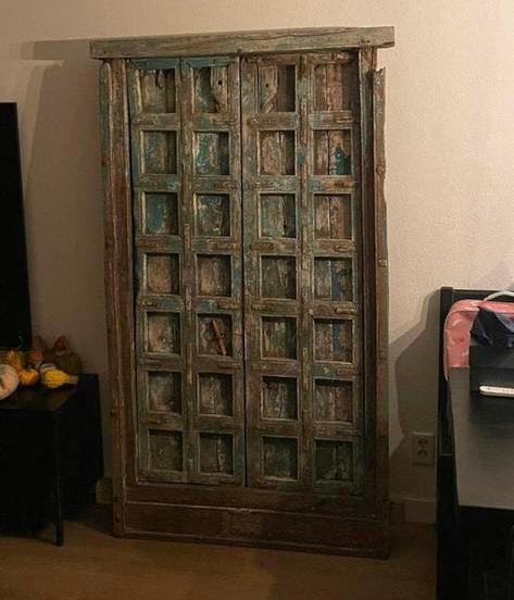 Indiase antieke deuren luiken kozijn  india antiek antieke, Antiek en Kunst, Ophalen