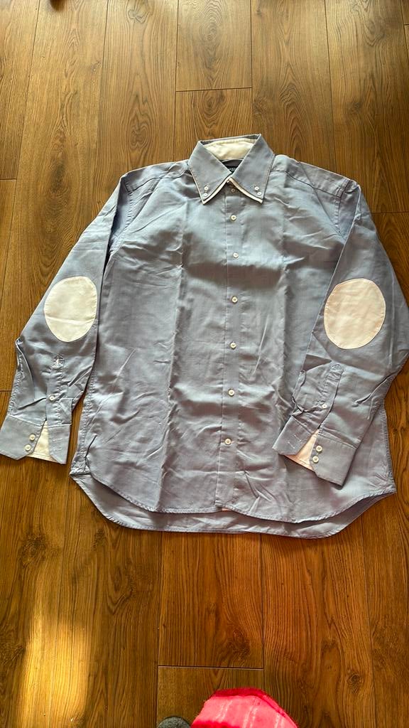 Overhemd Cavalero, Kleding | Heren, Ophalen of Verzenden, Zo goed als nieuw, Blauw, Overhemd