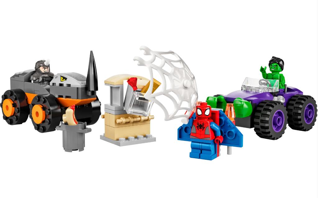 LEGO - Hulk vs. Rhino Truck Showdown (10782) - Nieuw!, Ophalen of Verzenden, Nieuw, Complete set, Lego