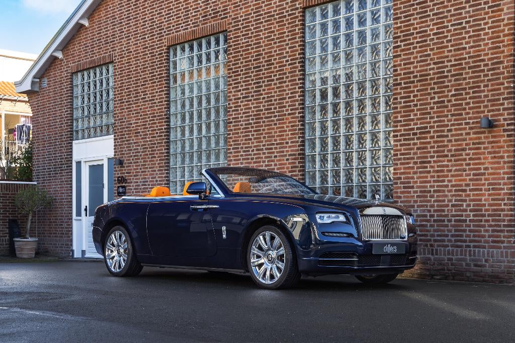 2016 Rolls-Royce Dawn - Midnight Sapphire/Mandarin, Automaat, Achterwielaandrijving, Dawn, 6592 cc