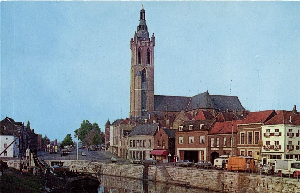 Roermond, H. Christoforuskathedraal - 1964 gelopen, Ophalen of Verzenden, Voor 1920, Gelopen, Limburg