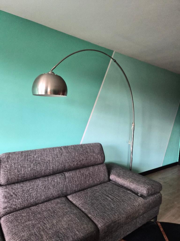 Vloerlamp, Ophalen, Gebruikt, Metaal, Modern