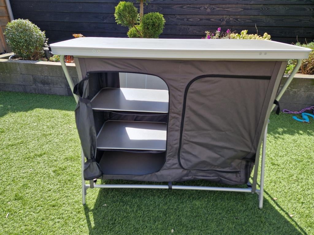 Obelink campingkast met 6 planken, inklapbaar en hoes, Ophalen, Zo goed als nieuw
