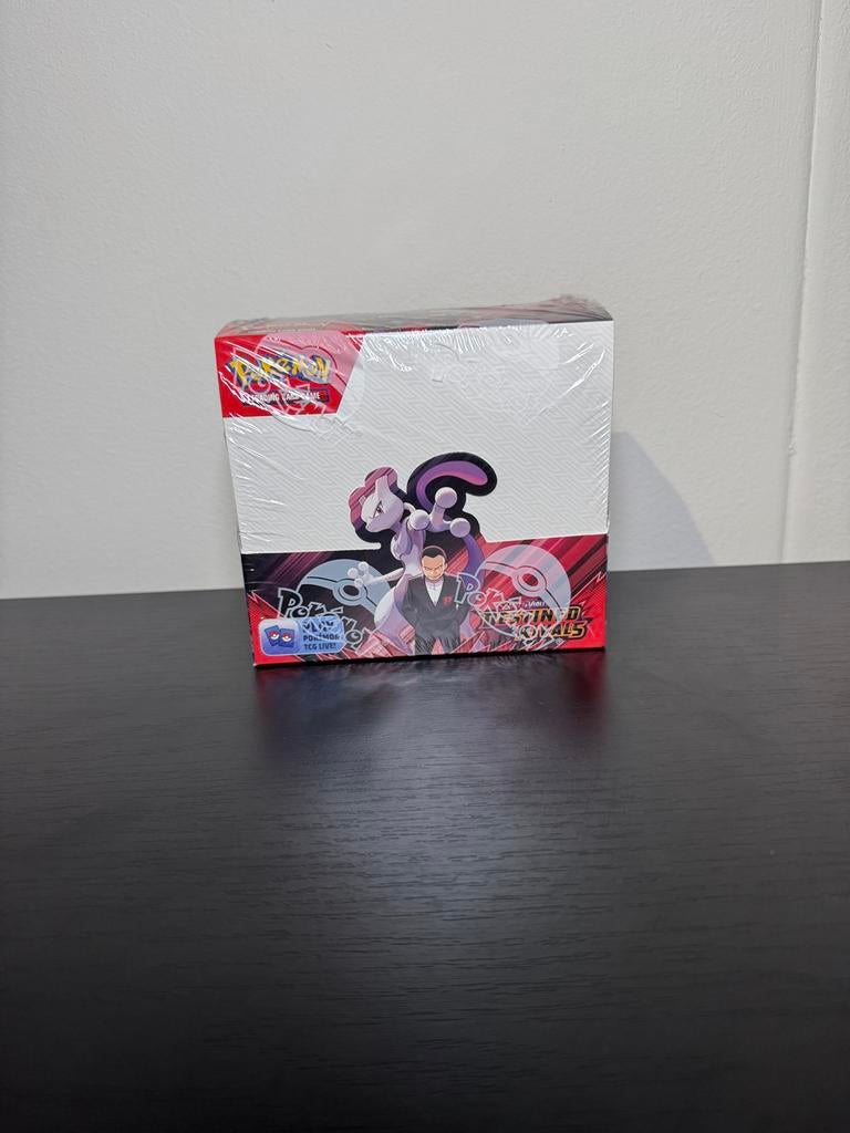 Pokémon Destined Rivals Booster Box Sealed, Ophalen of Verzenden, Zo goed als nieuw, Boosterbox