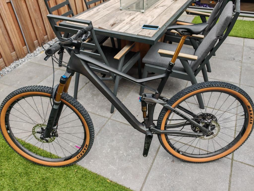 Cube SLT Carbon Full Suspension Mountainbike Maat XL, Ophalen