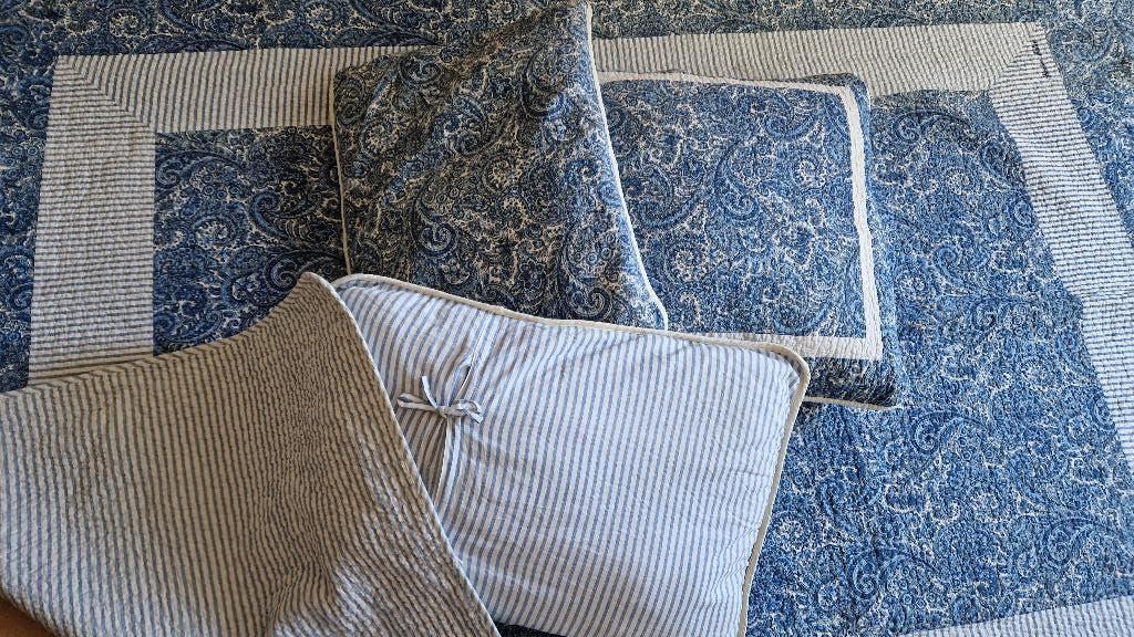 Plaid met Kussens Riviera Maison, Ophalen, Gebruikt