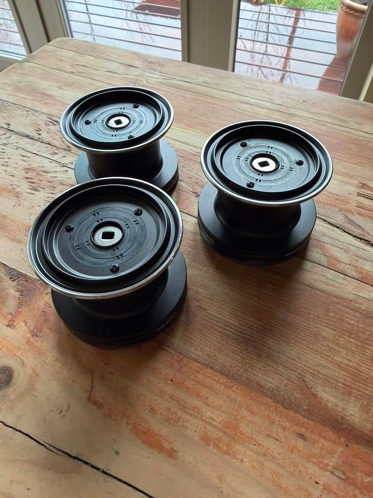 3x Shimano Ultegra Ci4+ 14000 XTC Spoel, Watersport en Boten, Hengelsport | Karpervissen, Ophalen of Verzenden, Zo goed als nieuw