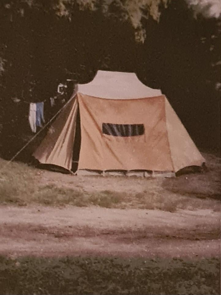 De Waard tent zilvermeeuw type I, Caravans en Kamperen, Ophalen, Gebruikt