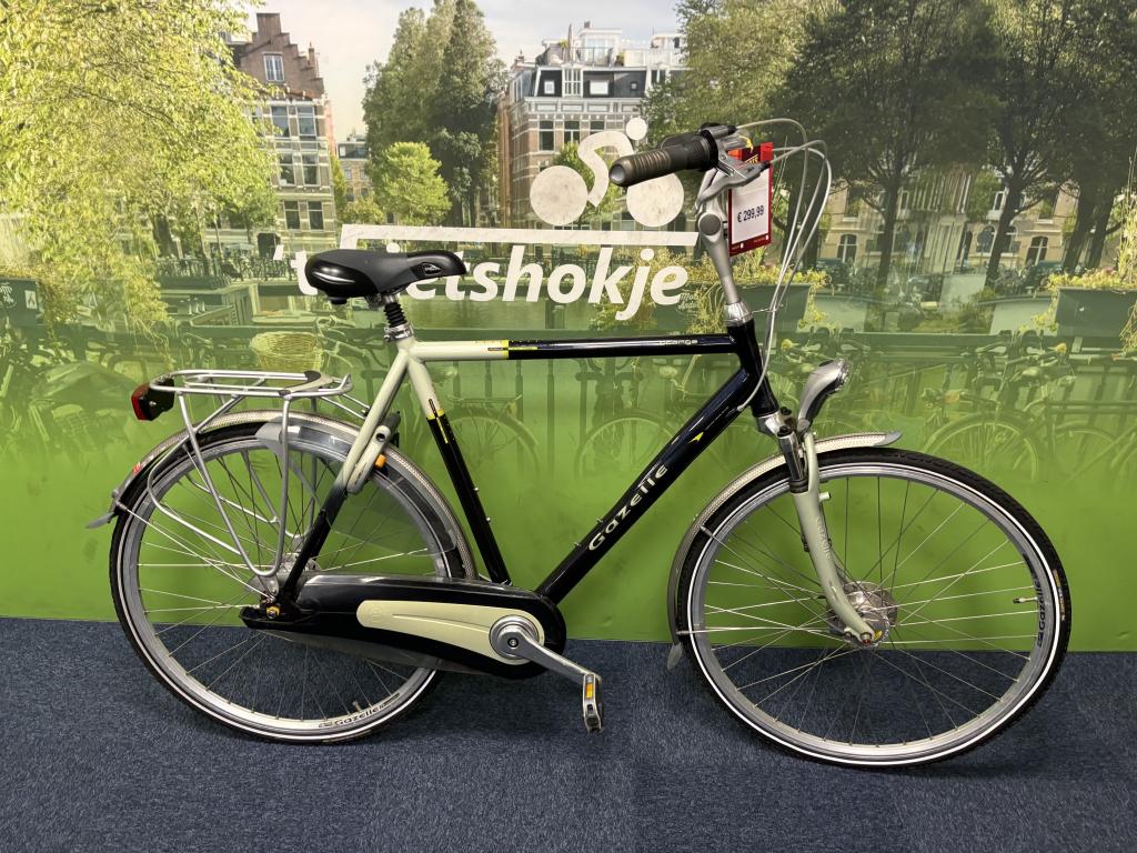 Fietshokje Raaks: Gazelle Orange herenfiets 62cm