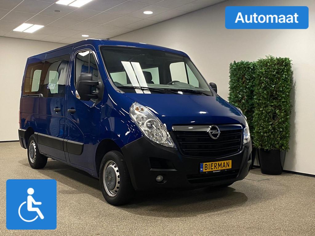 Opel Movano L1H1 Rolstoelbus Automaat, Auto's, Automaat, 12 maanden, Gebruikt, Zwart