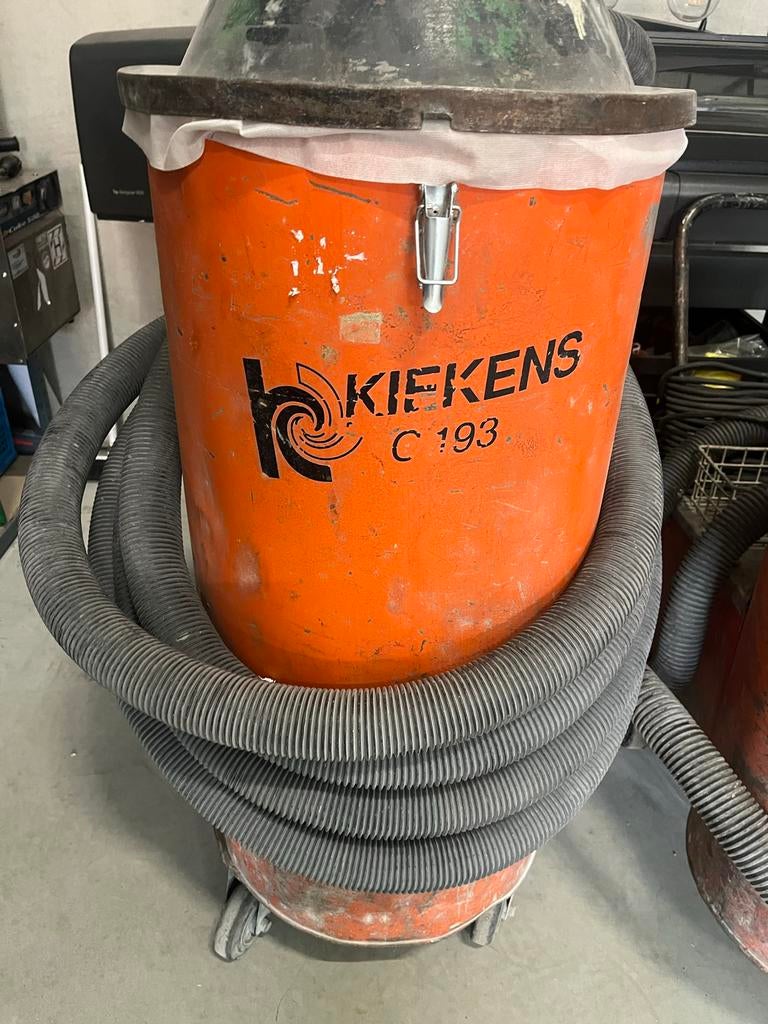 Kiekens C 193 Industriële Stofafzuiger, Ophalen of Verzenden, Gebruikt, Reservoir, Stofzuiger