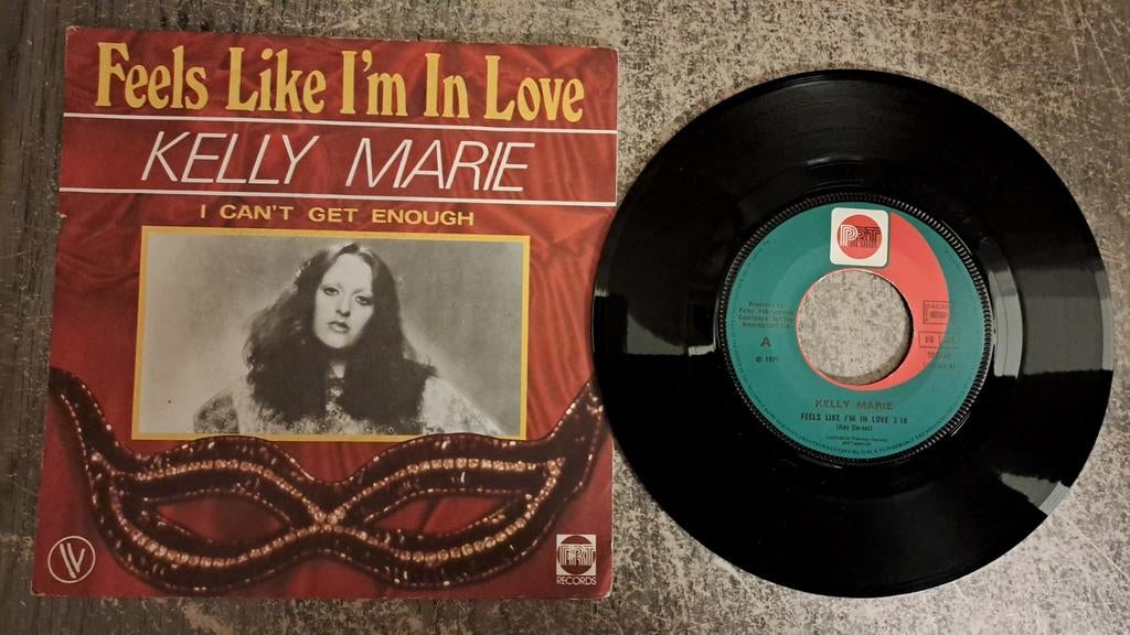 Kelly marie  - feels like i'm in love, Gebruikt, 7 inch, Single, Ophalen of Verzenden
