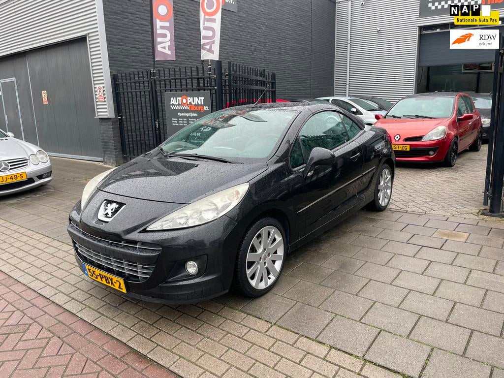 Peugeot 207 CC 1.6 VTi Noir & Blanc 3e Eig! Trekhaak Airco N, Voorwielaandrijving, Euro 5, 15 km/l, Gebruikt