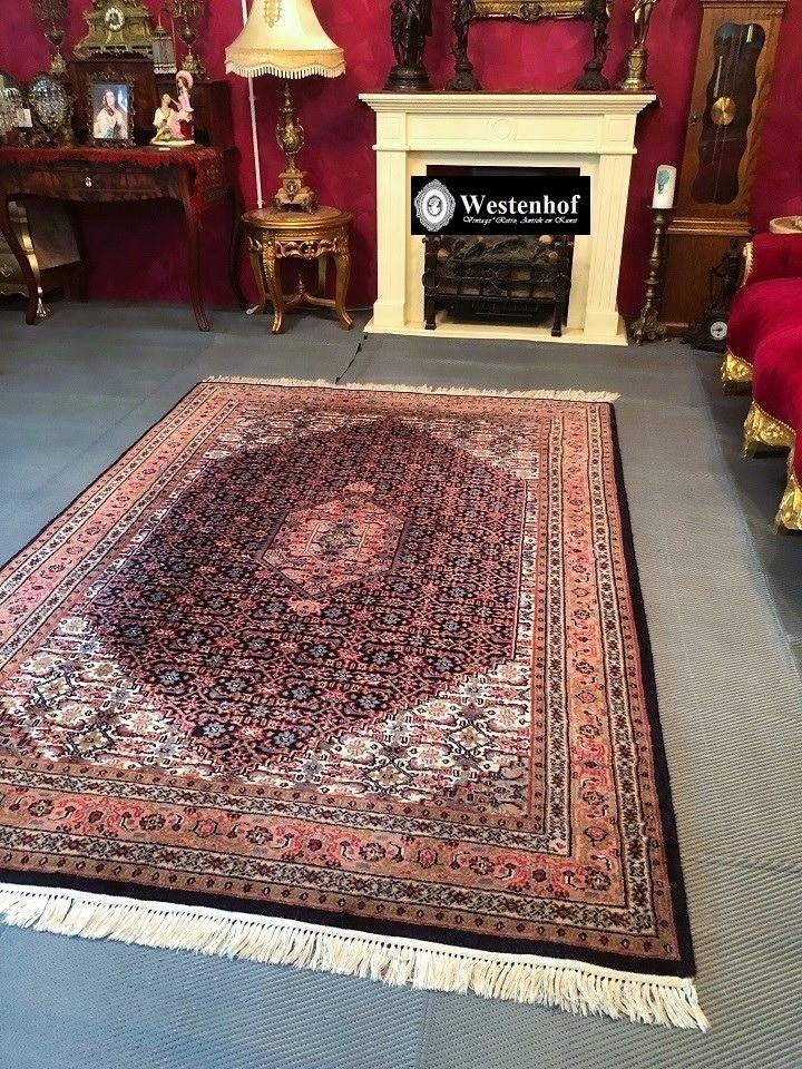 Perzisch tapijt handgeknoopt Bidjar Oosters vloerkleed, Huis en Inrichting, Stoffering | Tapijten en Kleden, 200 cm of meer, Ophalen of Verzenden