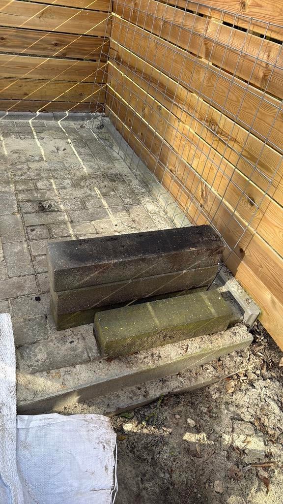 4 stapelblokken, Ophalen, Overige typen, Zo goed als nieuw, Minder dan 5 m²