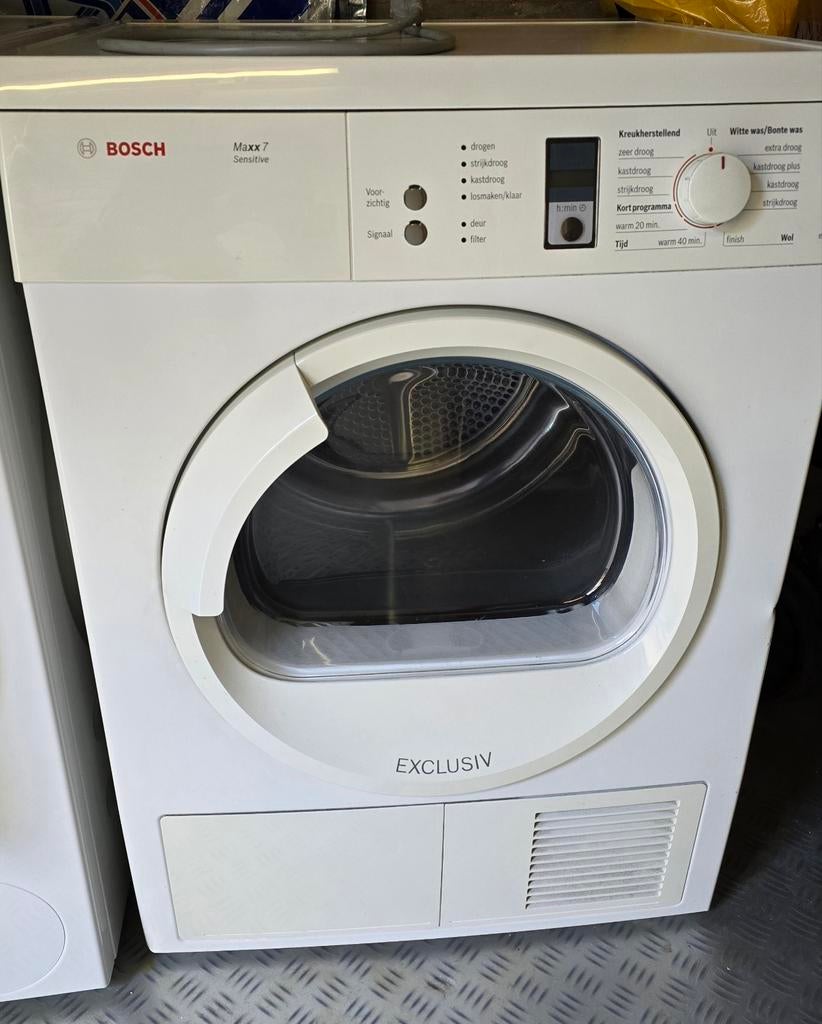 Bosch wasdroger Maxx 7 Sensitive, 6 tot 8 kg, Gebruikt, Minder dan 85 cm, Luchtafvoer