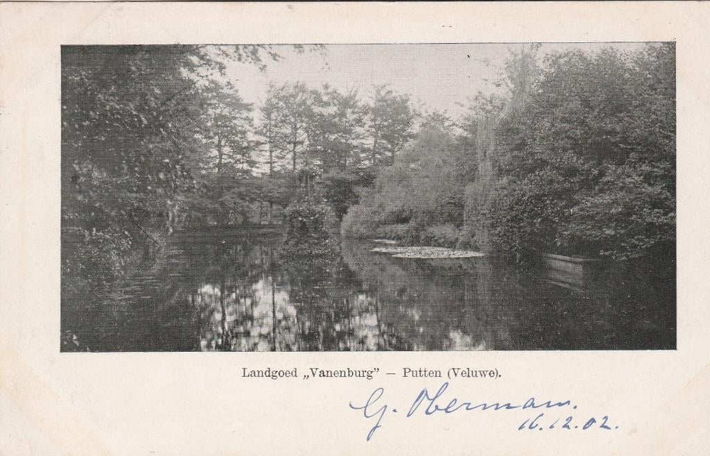 putten- landgoed vanenburg 1902, Verzamelen, Ophalen of Verzenden, Voor 1920, Gelderland