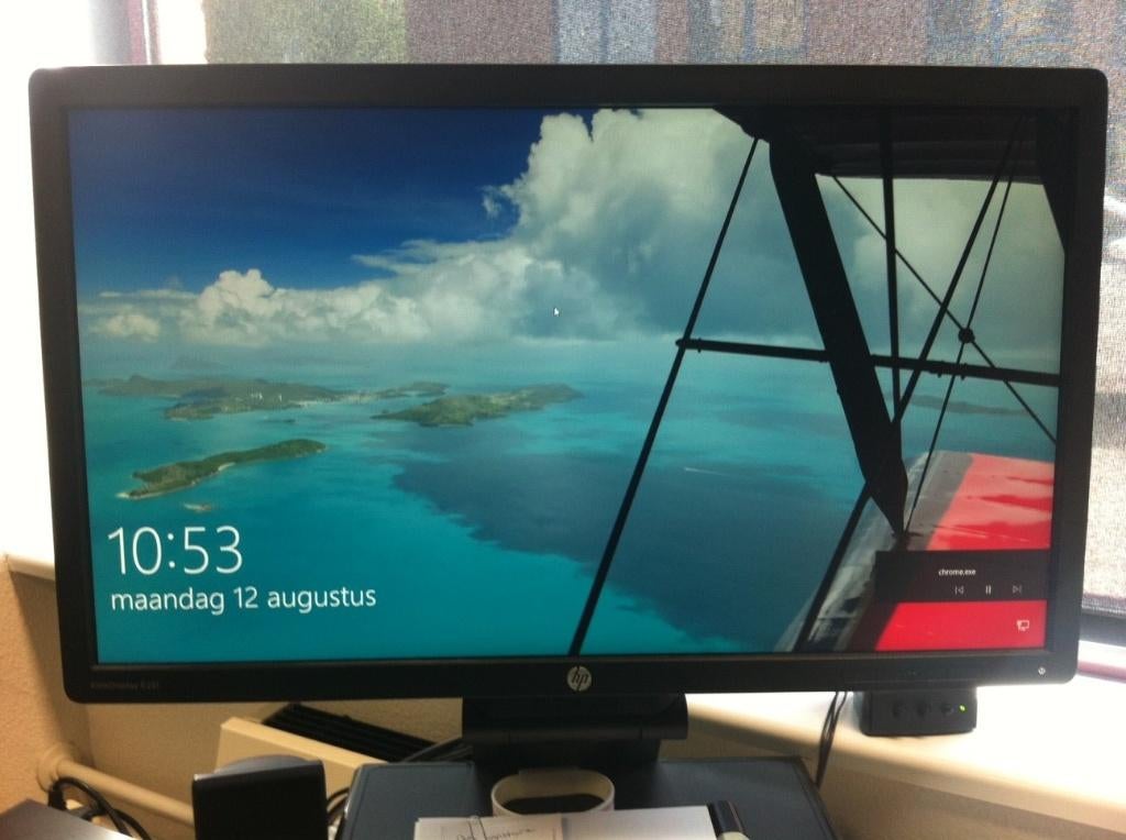 HP Elite Display E231 23" monitor, Computers en Software, Monitoren, Ophalen, Hp, 3 tot 5 ms, Full HD