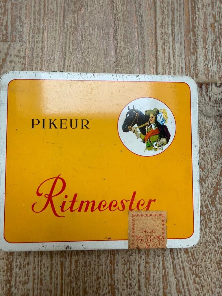 Vintage sigarendoosjes Ritmeester en La Paz per stuk, Ophalen of Verzenden, Overige, Overige merken