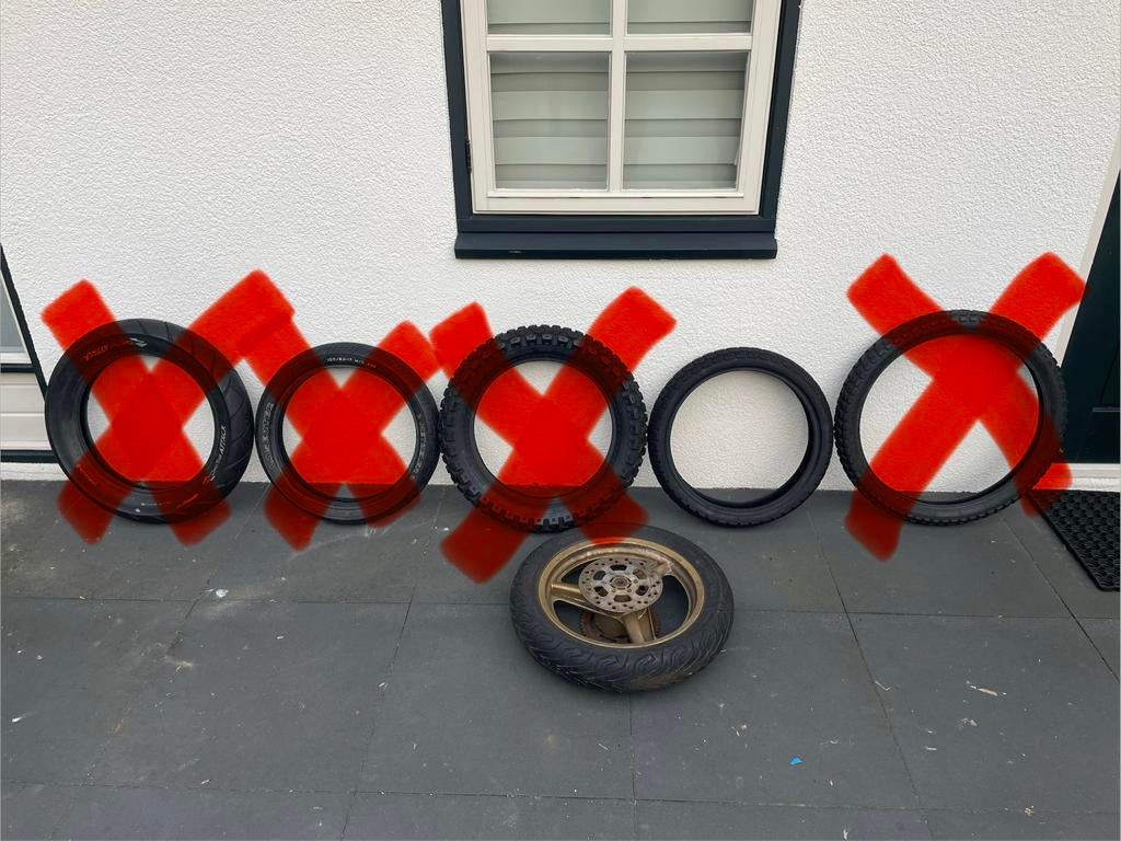 Derbi Band + Velg, Ophalen of Verzenden, Gebruikt, Overige typen