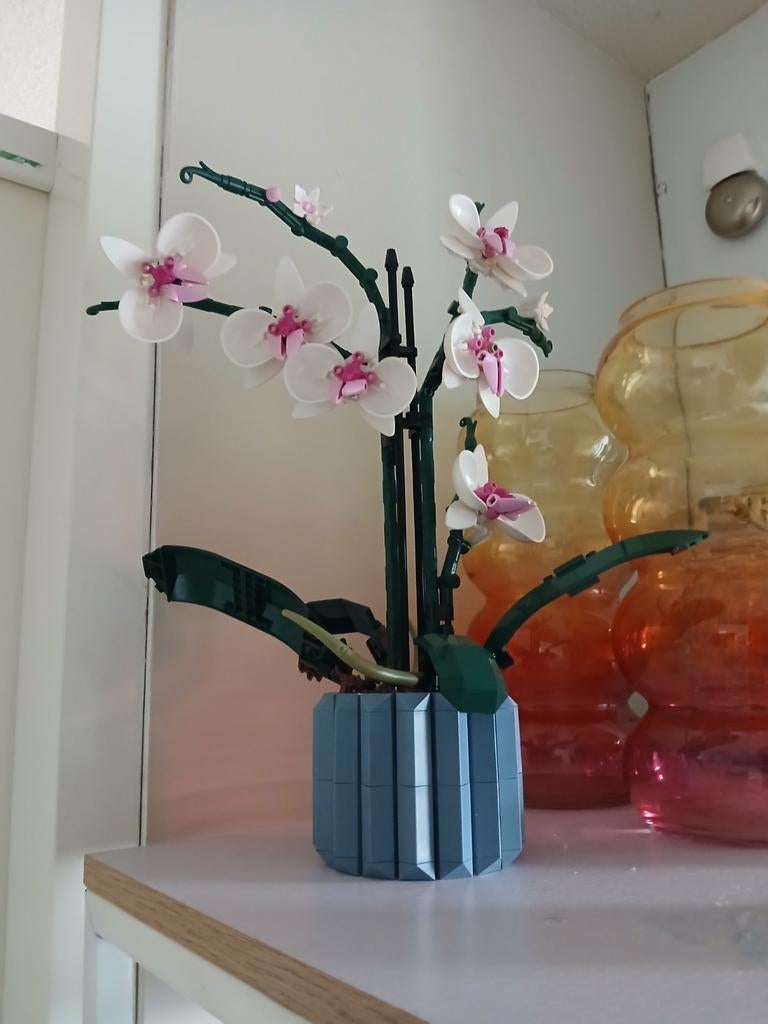 Lego orchidee, Ophalen of Verzenden