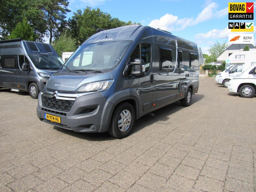 Possl 640 Roadcruiser Buscamper Enkelebedden div.Optie 2016, Caravans en Kamperen, Buscamper of Camperbus, Ringverwarming, Achteruitrijcamera