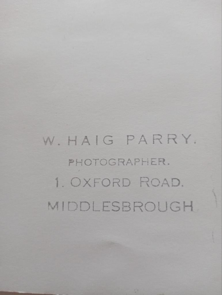 Fotograaf W.Haig.Parry Middlesbrough jaren 40-60, Gebruikt, ., Kaart, Foto of Prent, Ophalen of Verzenden