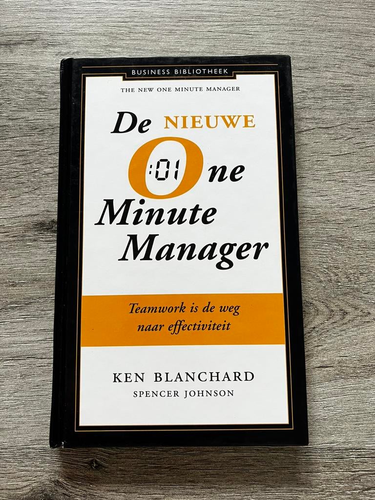 Spencer Johnson - De nieuwe one minute manager, Ophalen, Spencer Johnson; Ken Blanchard, Management, Zo goed als nieuw