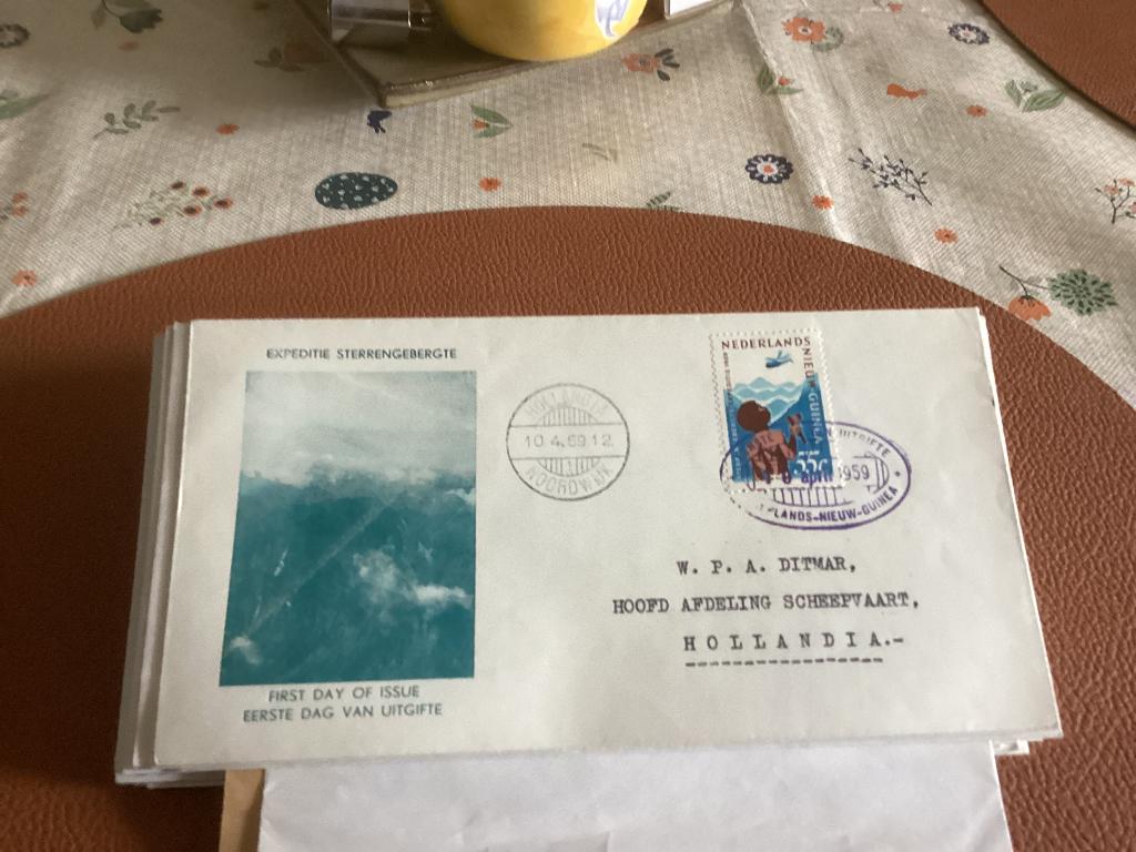 No532 Nieuw Guinea E2 gelopen Heb ook van Nederland, Ophalen, Beschreven, Rest van de wereld