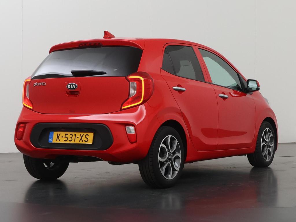 Kia Picanto 1.0 DPi DynamicPlusLine | Keyless | Navigatie |, Auto's, Kia, Voorwielaandrijving, Stof, Gebruikt, 4 stoelen
