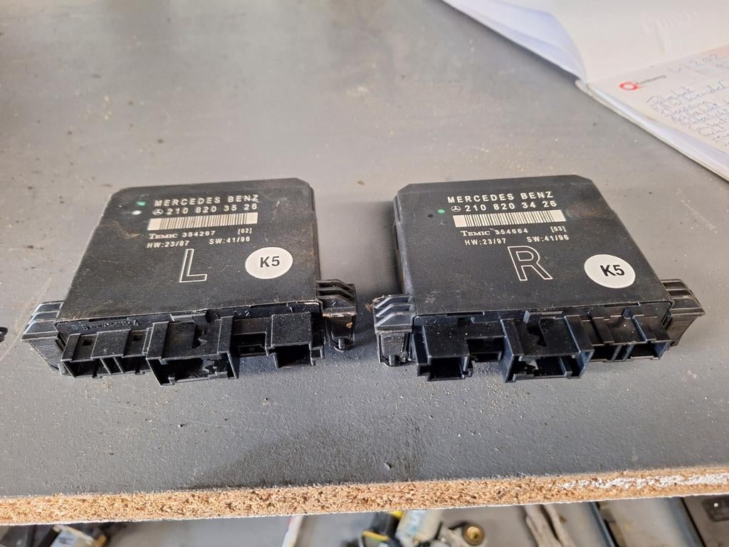 Deurmodules Mercedes W202 C-klasse, Ophalen, Gebruikt, Mercedes-Benz, W202