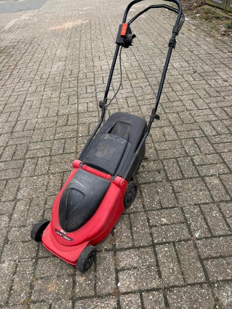 Te kop. Elektrische grasmaaier, Tuin en Terras, Ophalen of Verzenden, Gebruikt