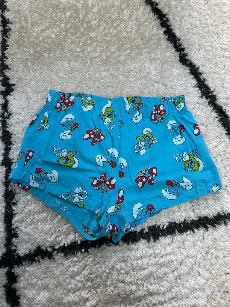Leuke Smurfen pyjamabroekje - Maat S, Kleding | Dames, Ophalen of Verzenden, Nieuw, Maat 36 (S)