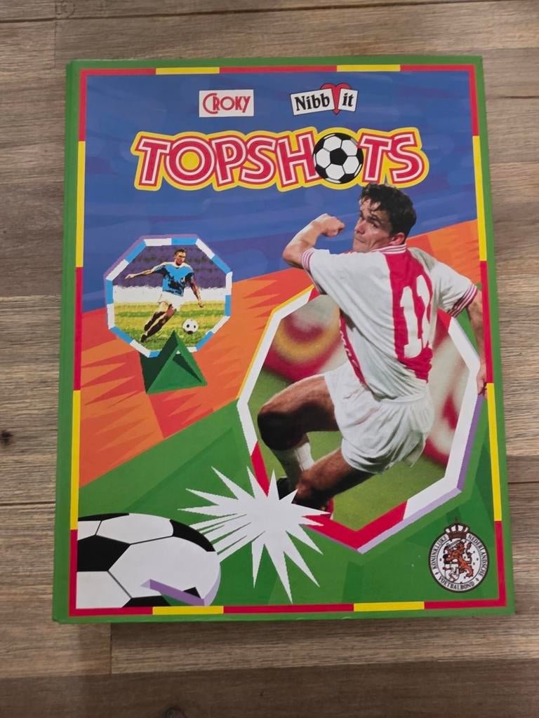 Topshots Flippo map EK '96 compleet met alle teams, Ophalen of Verzenden, Verzameling, Met verzamelmap(pen)