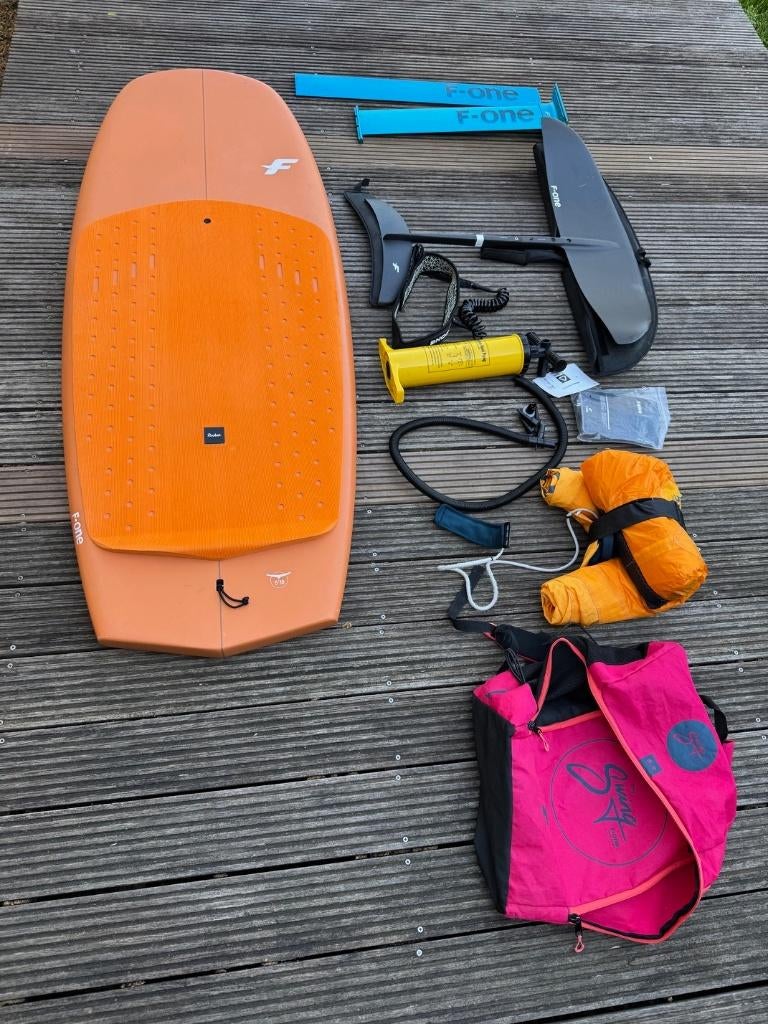 The Swing F1 Wingfoil Set, Watersport en Boten, Ophalen, Zo goed als nieuw, Wingsurf-wing