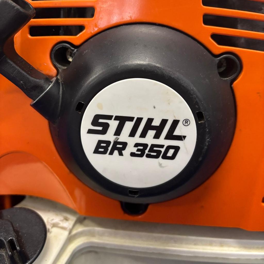 STIHL BR 350 benzine bladblazer - Prima staat met garantie, Ruilrijk, Zo goed als nieuw, Info@ruilrijk.nl, Neerstraat 60, 6041 KD Roermond