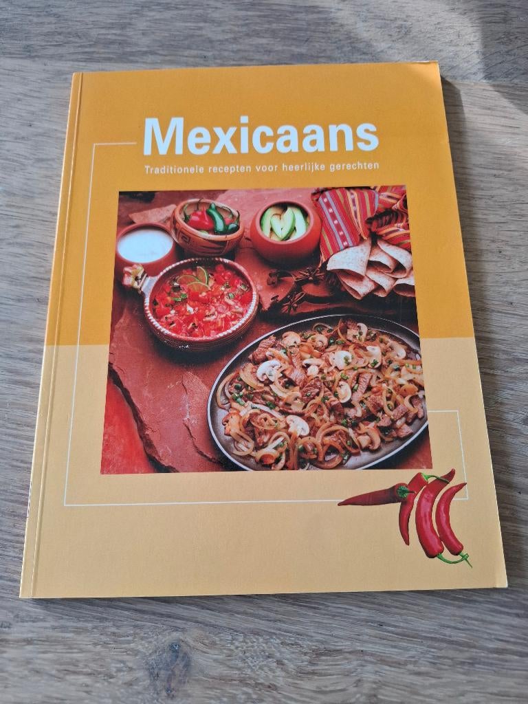 Mexicaans kookboek - meer dan 40 originele recepten, Boeken, Kookboeken, Ophalen of Verzenden, Zo goed als nieuw