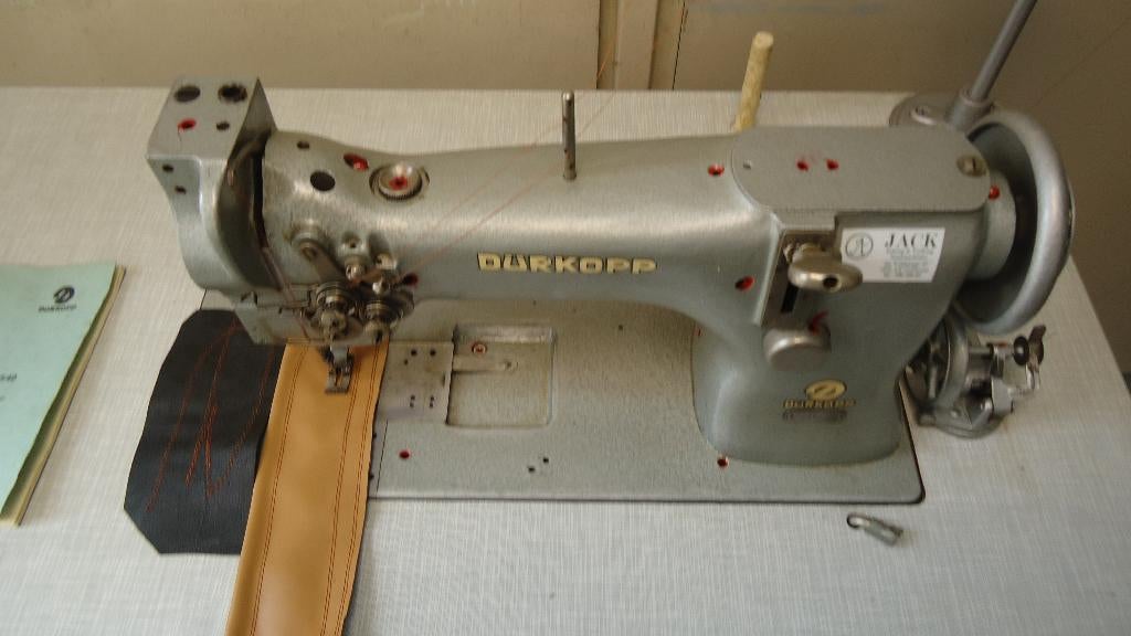 Industrie Naaimachine Durkopp Dubbel naaalds Dubbeltransport, Overige merken, Gebruikt, Ophalen of Verzenden, Naaimachine