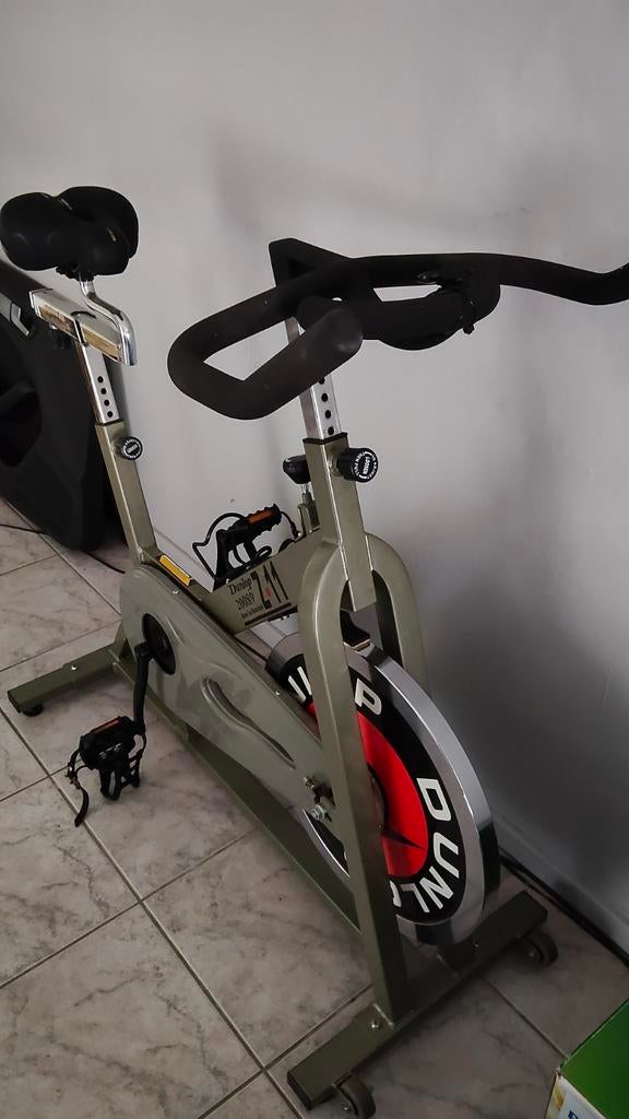 Dunlop spinning fiets, Sport en Fitness, Ophalen, Zo goed als nieuw, Spinningfiets