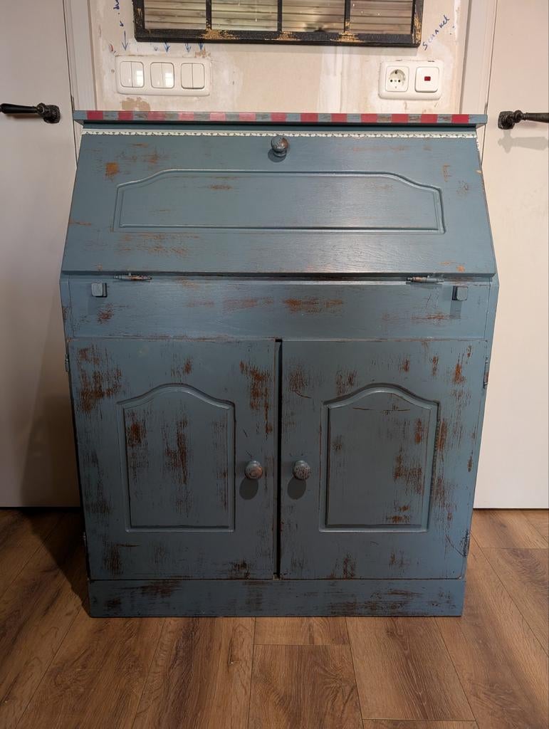 Mooie houten secretaire, Huis en Inrichting, Kasten | Secretaires, Ophalen, Zo goed als nieuw