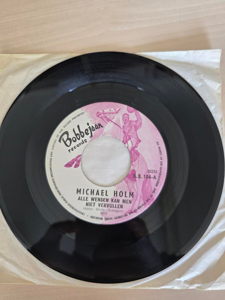 Michael Holm - alle wensen kan men niet vervullen, Ophalen of Verzenden, Zo goed als nieuw