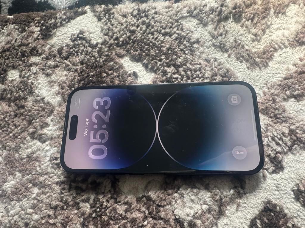 Iphone 14 pro, Telecommunicatie, Mobiele telefoons | Apple iPhone, Ophalen, Zwart, 128 GB, IPhone 14 Pro