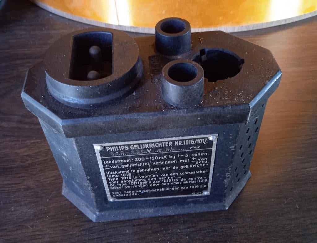 Philips Gelijkrichter NR.1016/1017, Ophalen of Verzenden