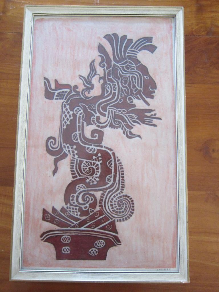 oude houtsnede P Argaez, Ophalen of Verzenden