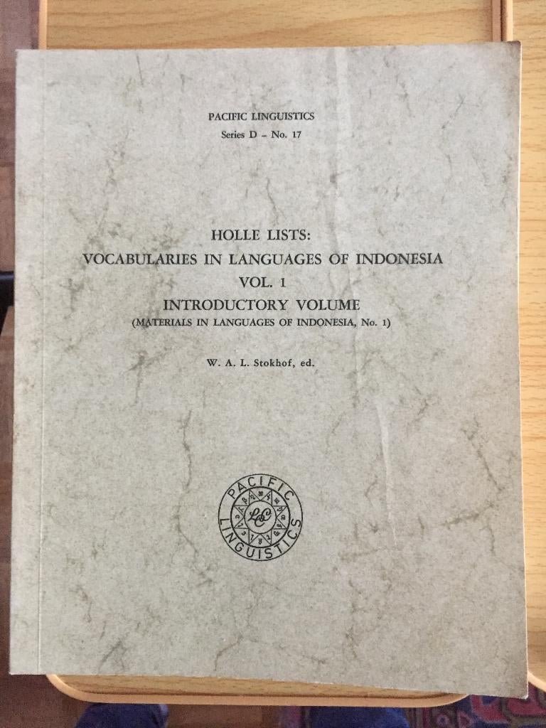 Holle-woordenlijsten van Indonesische talen, Verzenden, Zo goed als nieuw, W.A.L. Stokhof